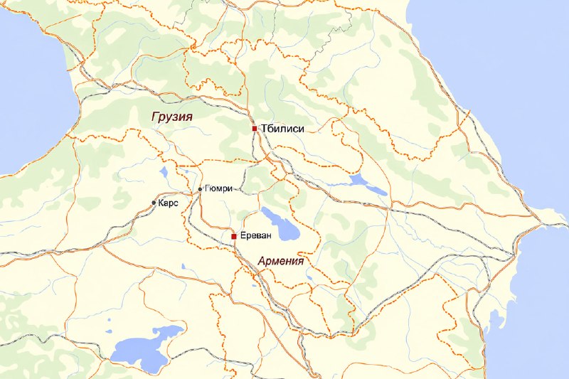 Международный конкурс на проектирование железной дороги Гюмри — Карс объявлен в Армении