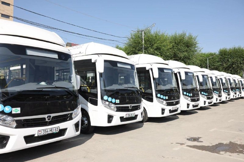 В Араратской области запустили 87 новых автобусов: министр совершил пробную поездку в Арташате