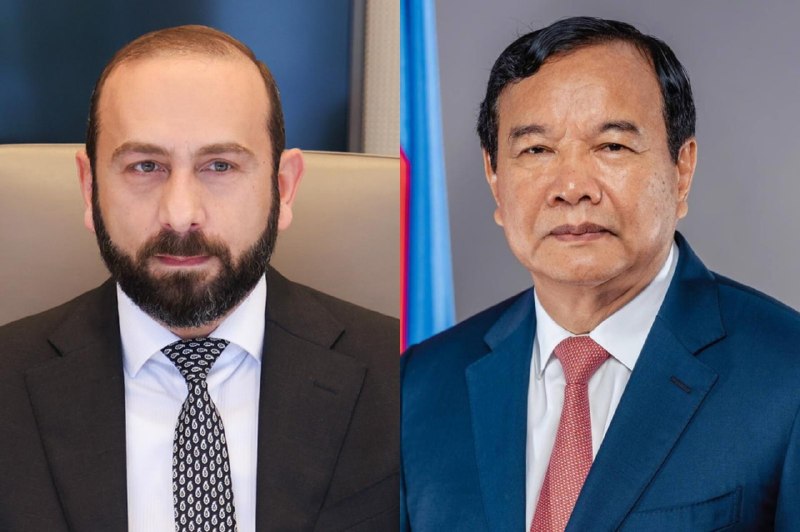 Гюмрийские выборы: Прак Сокхон поздравил Арарата Мирзояна с переназначением главой МИД Армении