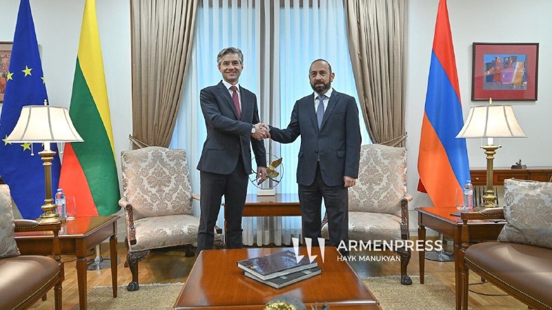 Главы МИД Армении и Литвы обменялись поздравлениями: европейская повестка в фокусе