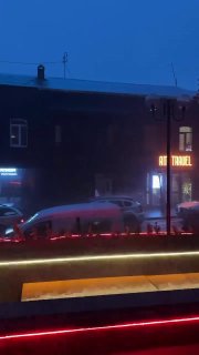Сильный ливень в Гюмри, видео от Гагика Суреняна