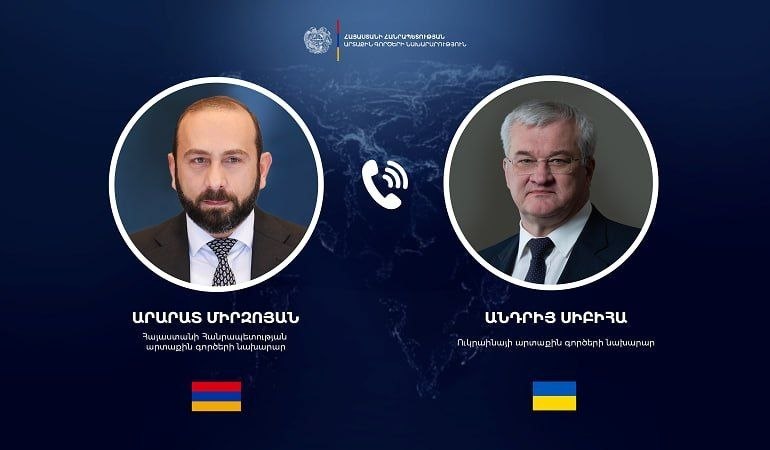 Арарат Мирзоян и Андрей Сибига обсудили армяно-украинские отношения