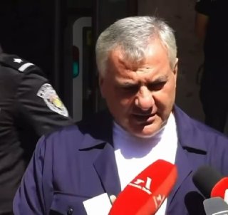 Самвел Карапетян на пресс-конференции в Гюмри