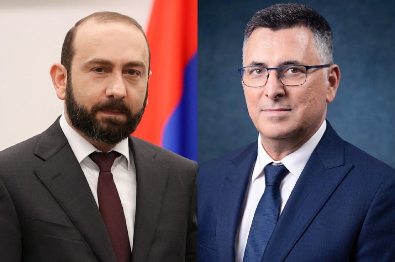Гидеон Саар поздравил Арарата Мирзояна с переназначением главой МИД Армении